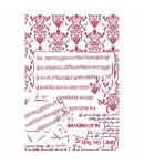 POCHOIR MUSIC 21X29.7CM KSG437