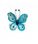 PAPILLON GLITTER BLEU CLAIR