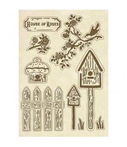 FORMES BOIS NETS KLSP067 STAMPERIA