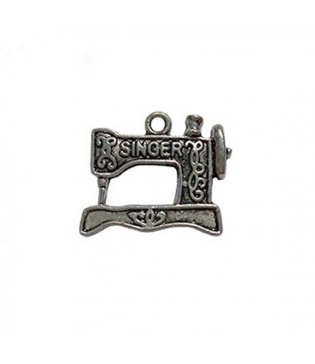 CHARM METAL ARGENTÉ - MACHINE A COUDRE