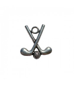 CHARM METAL ARGENT - CLUBS DE GOLF