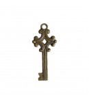 CHARM METAL BRONZE - CLEF
