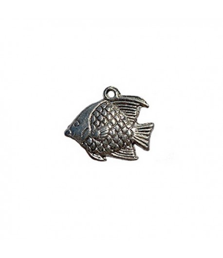 CHARM METAL ARGENTÉ - POISSON