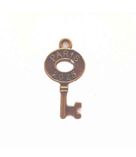 CHARM METAL BRONZE - CLEF