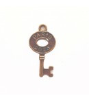 CHARM METAL BRONZE - CLEF