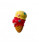 GLACE VANILLE FRAISE EN PLASTIQUE