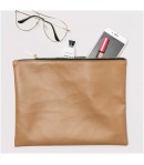 ROULEAU SIMILI CUIR BRUN METALLISE 45 X 100 CM RICO