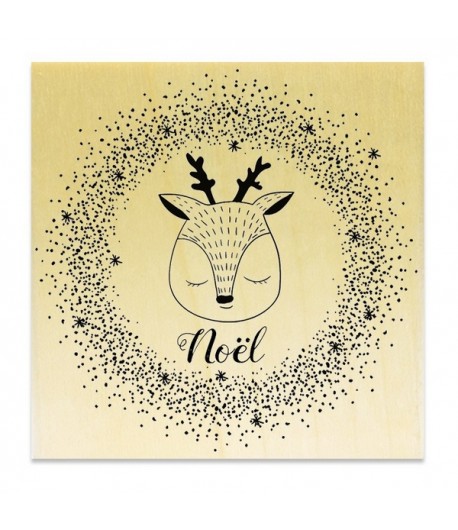 TAMPON BOIS - CERF NOEL