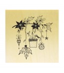 TAMPON BOIS - BRANCHE NOEL