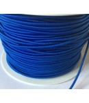CORDON ELASTIQUE BLEU AZUR 3MM - 1M