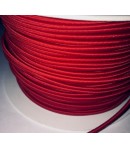 CORDON ELASTIQUE ROUGE 3MM - 1M