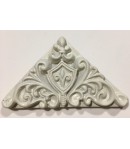 PLATRE FLEUR DE LYS 4.3 X 5.3 CM