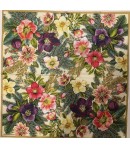 SERVIETTE COCKTAIL ROSES DE NOEL