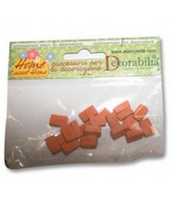 20 BRIQUETTES 1.3X0.7X0.5CM STAMPERIA