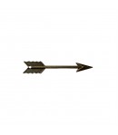 FLECHE EN MÉTAL BRONZE - 6.5 CM