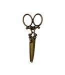 CHARM METAL BRONZE - CISEAUX