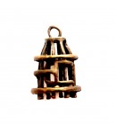 CHARM METAL BRONZE - CAGE