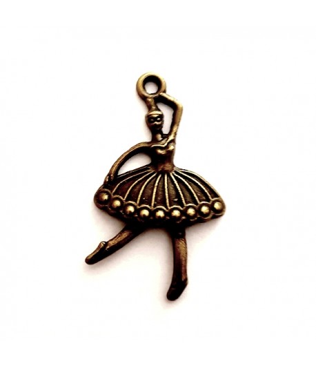 CHARM METAL BRONZE - DANSEUSE