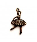 CHARM METAL BRONZE - DANSEUSE