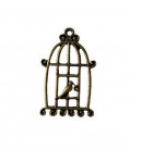 CHARM METAL BRONZE - CAGE