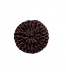 FLEUR EN TISSU - MARRON