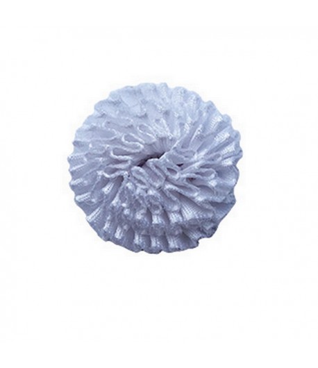 FLEUR EN TISSU - BLANC