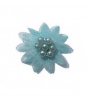 FLEUR EN TULLE - BLEU