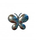 PAPILLON EN METAL ARGENTÉ