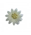 FLEUR EN TULLE - CREME