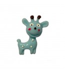 GIRAFE EN PLASTIQUE - BLEU