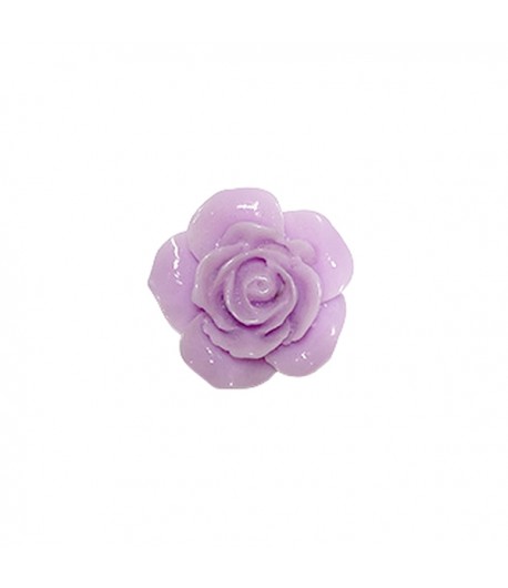 ROSE EN PLASTIQUE - MAUVE