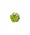 ROSE EN PLASTIQUE - VERT BLANC GLITTER