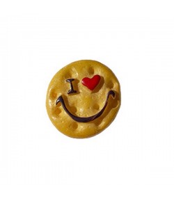 SMILEY BISCUIT EN PLASTIQUE