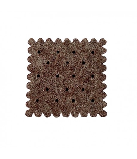 PETIT BEURRE EN FEUTRINE - MARRON