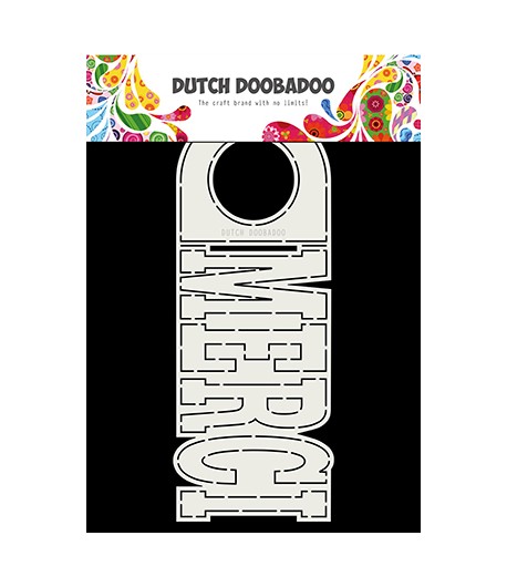 GABARIT MERCI CARD - DUTCH DOOBADOO (773)