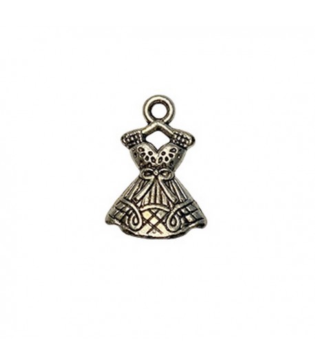 CHARM METAL ARGENTÉ - ROBE