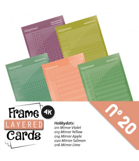 LOT 5 STICKERS DOT AND DO N.20