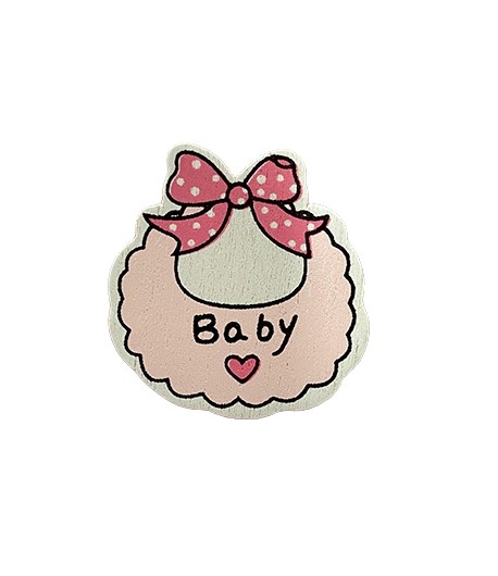 BAVOIR EN BOIS BABY - ROSE