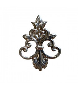 EMBELLISSEMENT EN MÉTAL ARGENTÉ - 6 CM