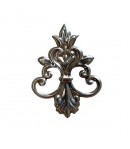EMBELLISSEMENT EN MÉTAL ARGENTÉ - 6 CM