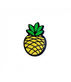 ANANAS EN PLASTIQUE - JAUNE