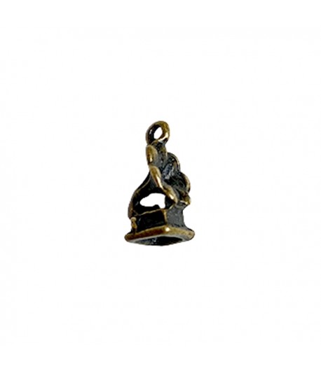 CHARM METAL BRONZE - GRAMOPHONE