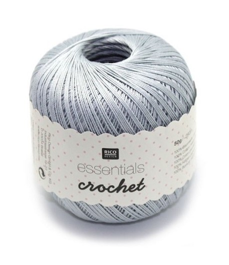 COTON MERCERISE ESSENTIALS CROCHET - SMOKEY BLUE (017)