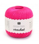 COTON MERCERISE ESSENTIALS CROCHET - FUSCHIA (005)