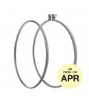 TAMBOUR A BRODER EN PLASTIQUE GRIS 24.5CM