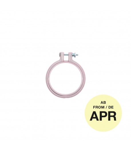 TAMBOUR A BRODER EN PLASTIQUE GRIS 24.5CM