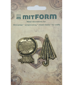 SUJETS EN MÉTAL 3.5X4.7 - 3X5.8 CM - MITFORM050