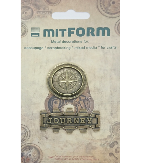 SUJETS EN MÉTAL 5X2.3 - 3.3 CM - MITFORM053