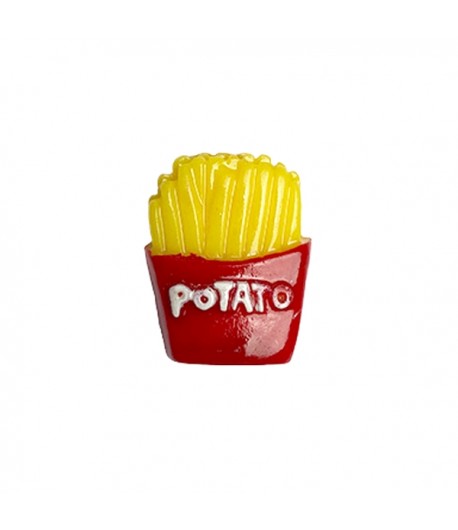 CORNET DE FRITES EN PLASTIQUE