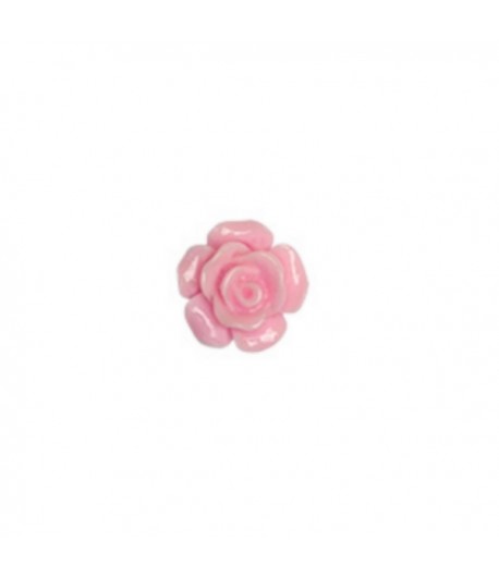 ROSE EN PLASTIQUE 1.4 CM - ROSE